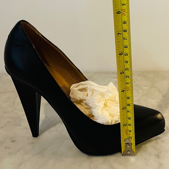 NWT ACNE STUDIOS SS09 "Facette" Black Platform High Heels - Picture 7 of 12